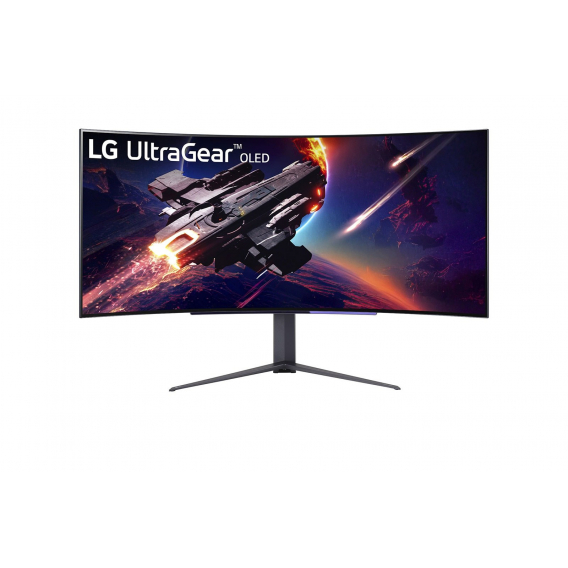 Obrázok pre LG 45GR95QE-B počítačový monitor 113 cm (44.5") 3440 x 1440 px Wide Quad HD OLED Černá