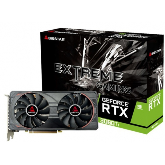 Obrázok pre Grafická karta BIOSTAR GeForce RTX 3060 Ti 8GB (N3606TM82)