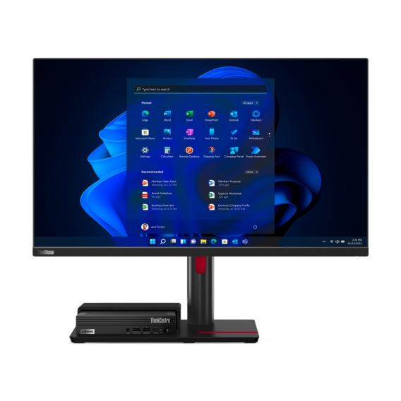 Obrázok pre Lenovo ThinkCentre TIO Flex 27i počítačový monitor 68,6 cm (27") 1920 x 1080 px Full HD LED Černá