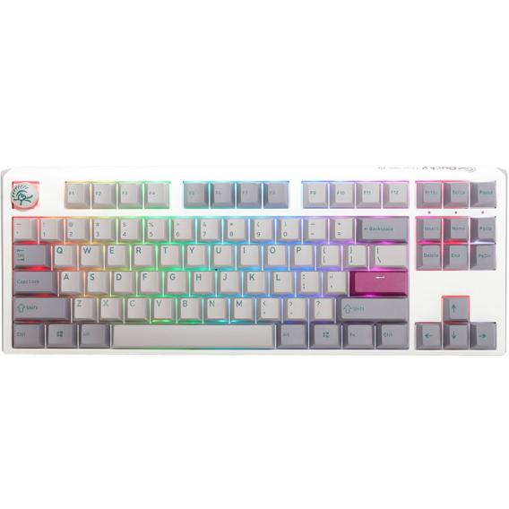 Obrázok pre Ducky One 3 TKL Mist Grey klávesnice Hraní USB Německý Šedá