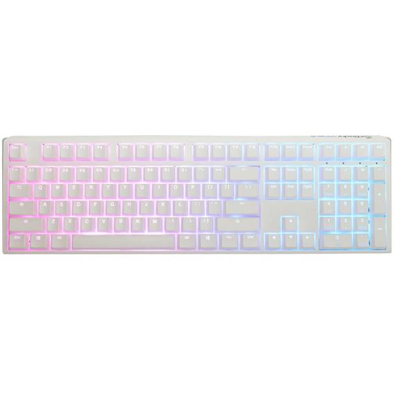 Obrázok pre Ducky One 3 RGB klávesnice Hraní USB QWERTY Americká angličtina Bílá