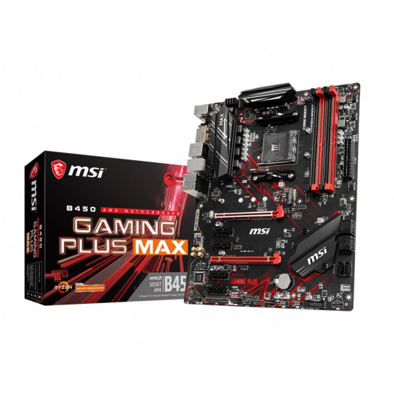 Obrázok pre MSI B450 GAMING PLUS MAX základní deska AMD B450 Socket AM4 ATX