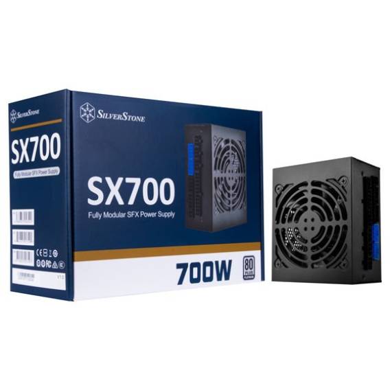 Obrázok pre Silverstone SX700-PT napájecí zdroj 700 W 20+4 pin ATX SFX Černá