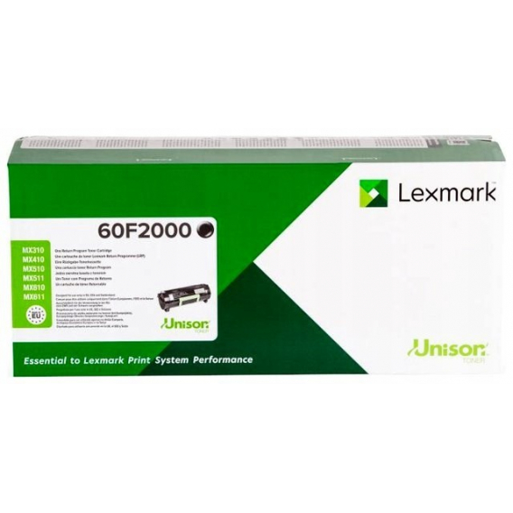 Obrázok pre Lexmark 602 tonerová náplň 1 kusů Originální Černá