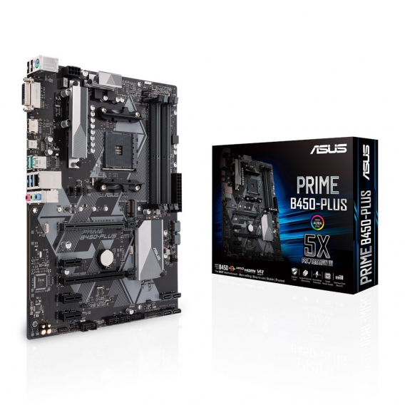 Obrázok pre ASUS PRIME B450-PLUS AMD B450 Socket AM4 ATX