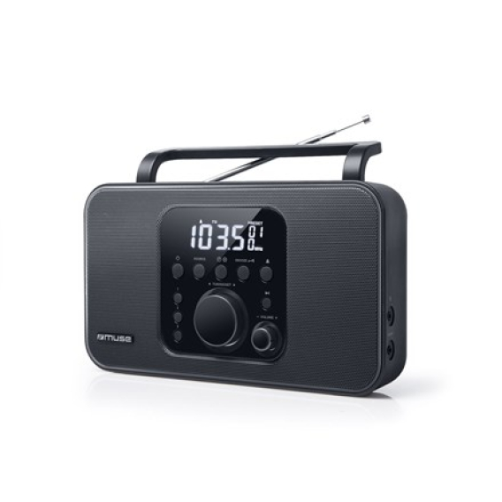 Obrázok pre Muse M-172DBT DAB+ / FM RDS Radio, Portable, Black Muse M-172 DBT Alarm function NFC Black