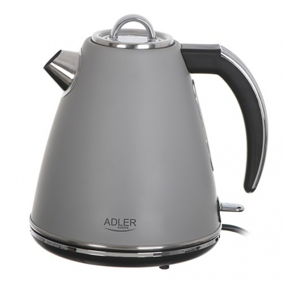 Obrázok pre Adler | Kettle with a Thermomete | AD 1346w | Electric | 2200 W | 1.7 L | Stainless steel | 360° rotational base | White