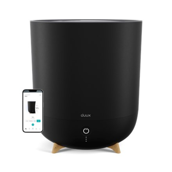 Obrázok pre Duux | Neo | Smart Humidifier | Water tank capacity 5 L | Suitable for rooms up to 50 m2 | Ultrasonic | Humidification capacity 500 ml/hr | Black