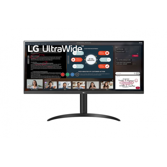 Obrázok pre LG 34WP550 počítačový monitor 86,4 cm (34") 2560 x 1080 px UltraWide Full HD LED Černá