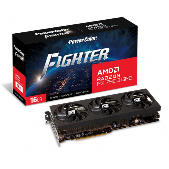 Obrázok pre Grafická karta PowerColor Radeon RX 7900 GRE Fighter 16GB OC