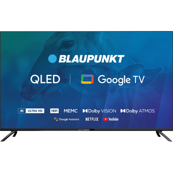 Obrázok pre TV 50" Blaupunkt 50QBG7000S 4K Ultra HD QLED, GoogleTV, Dolby Atmos, WiFi 2,4-5GHz, BT, černá