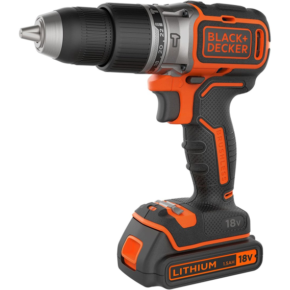 Obrázok pre Black & Decker BL188KB-QW AKU/rázový šroubovák Oranžová