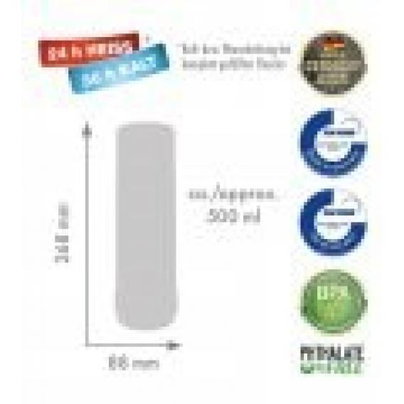 Obrázok pre ROTPUNKT Kapacita skleněné termosky 0,500 l, olivový (zelený)
