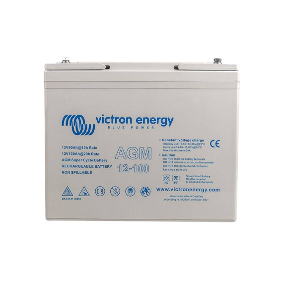 Obrázok pre Akumulátor VICTRON ENERGY AGM Super Cycle 12V/100Ah M6 (BAT412110081)