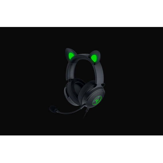 Obrázok pre Razer Kraken Kitty V2 Pro Sluchátka s mikrofonem Kabel Přes hlavu Hraní USB Typ-A Černá