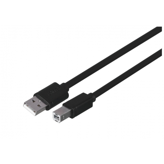 Obrázok pre UNITEK Y-C420GBK USB kabel USB 2.0 3 m USB A USB B Černá