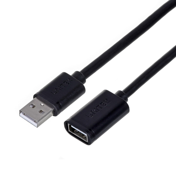 Obrázok pre UNITEK Y-C418GBK USB kabel USB 2.0 5 m USB A Černá