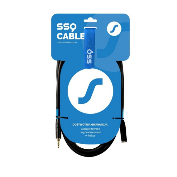 Obrázok pre SSQ MiG5 - Kabel Jack Stereo 3,5 mm - Stereofonní zásuvka jack 3,5 mm, 5 m