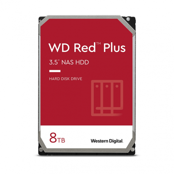 Obrázok pre Western Digital Red Plus 3.5" 8 TB Serial ATA III