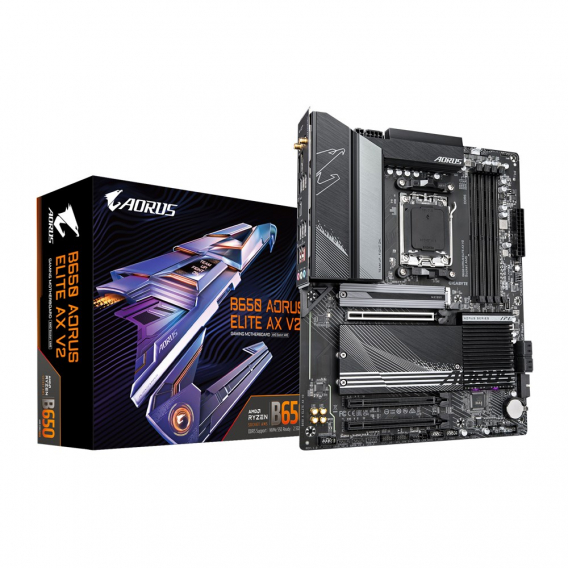 Obrázok pre Gigabyte B650 AORUS ELITE AX V2 základní deska AMD B650 Zásuvka AM5 ATX
