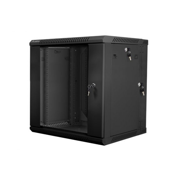 Obrázok pre Lanberg WF02-6612-10B rack 12U Nástěnný regál Černá