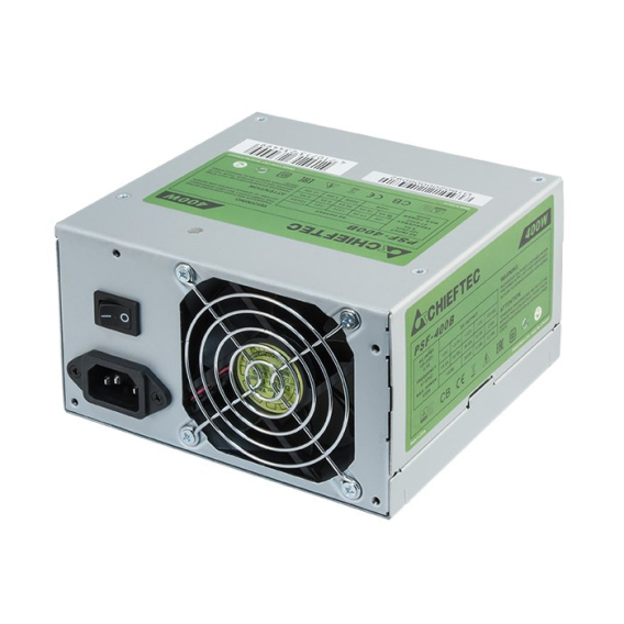 Obrázok pre Chieftec PSF-400B napájecí zdroj 400 W 24-pin ATX ATX Metalická