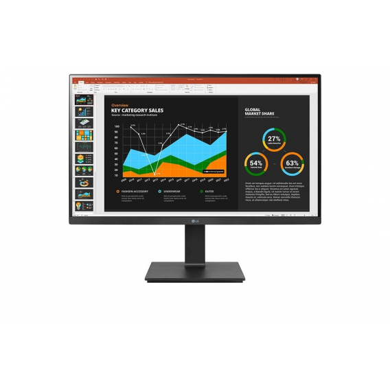 Obrázok pre LG 27BQ75QB-B počítačový monitor 68,6 cm (27") 2560 x 1440 px Quad HD LCD Černá