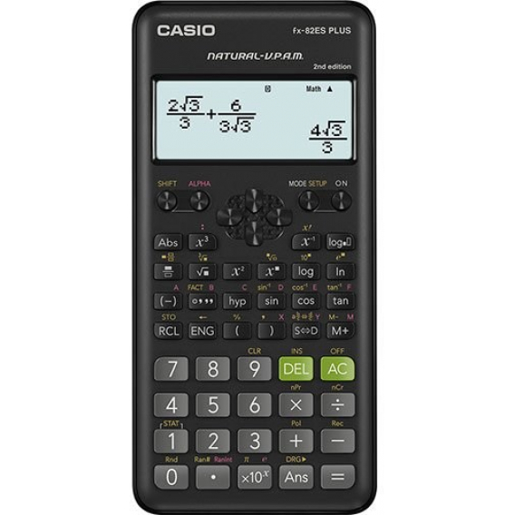 Obrázok pre Casio FX-82ES PLUS-2 kalkulačka Kapsa Vědecká kalkulačka Černá