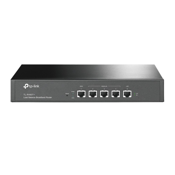 Obrázok pre TP-Link TL-R480T+ router zapojený do sítě Fast Ethernet Černá