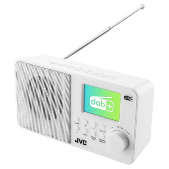 Obrázok pre Rádio JVC DAB RA-E611W-DAB bílé