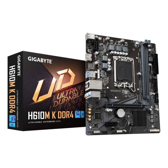 Obrázok pre GIGABYTE H610M K DDR4 základní deska Intel H610 Express LGA 1700 Micro ATX