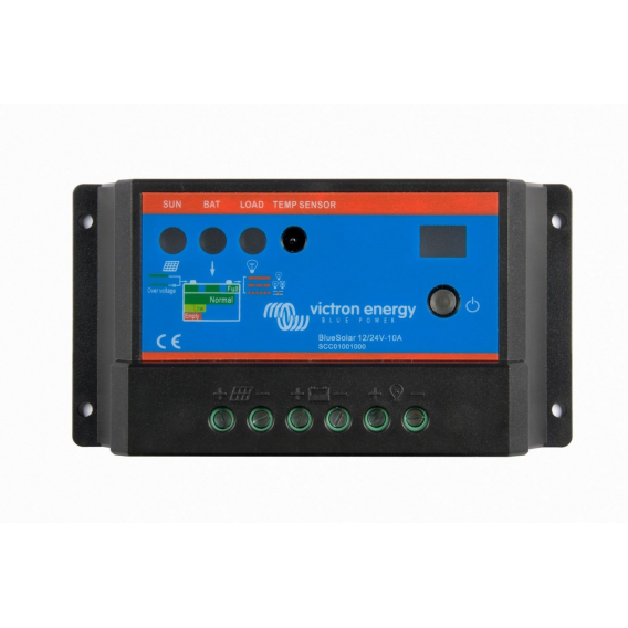 Obrázok pre Regulátor nabíjení VICTRON ENERGY BlueSolar PWM Light 12/24V-10A (SCC010010000)