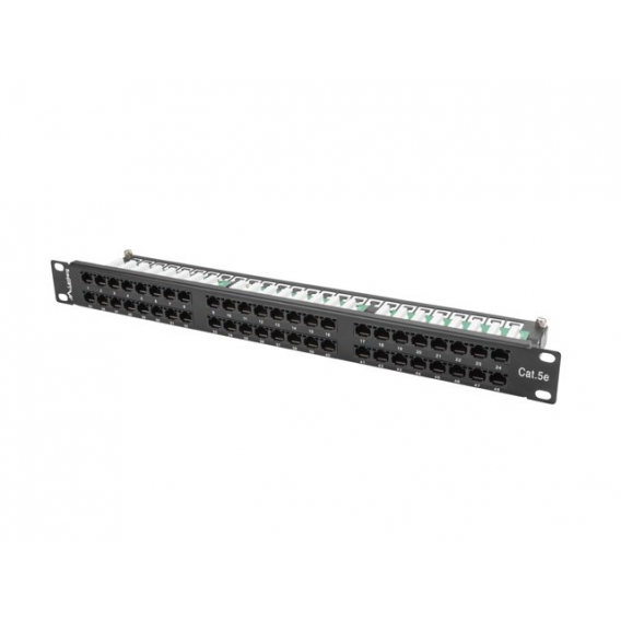 Obrázok pre Lanberg PPU5-1048-B patch panel 1U