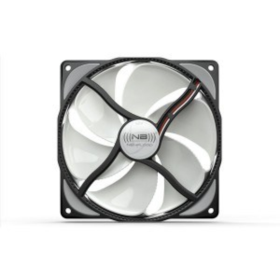 Obrázok pre Noiseblocker eLoop B12-4 Počítačová skříň Ventilátor 12 cm Bílá