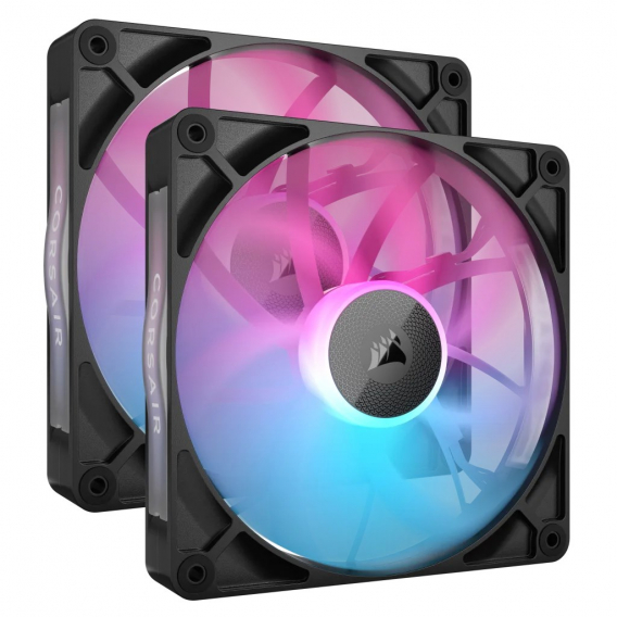 Obrázok pre Corsair iCUE LINK RX140 RGB Počítačová skříň Ventilátor 14 cm Černá 2 kusů