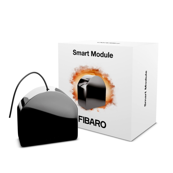 Obrázok pre Fibaro FGS-214 ZW5 SINGLE SWITCH napěťové relé Černá