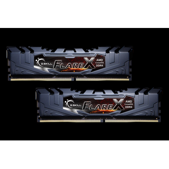 Obrázok pre G.Skill Flare X (for AMD) F4-3200C16D-16GFX paměťový modul 16 GB 2 x 8 GB DDR4 3200 MHz