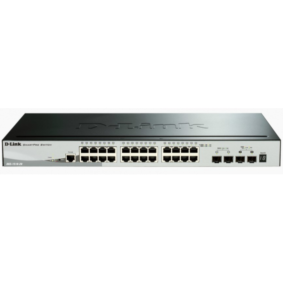 Obrázok pre D-Link DGS-1510 Řízený L3 Gigabit Ethernet (10/100/1000) Černá