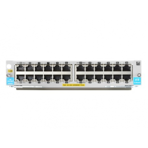 Obrázok pre HPE 24-port 10/100/1000BASE-T PoE+ MACsec v3 zl2 Module síťový přepínací modul Gigabit Ethernet