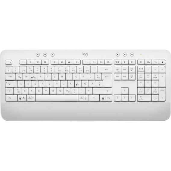 Obrázok pre Logitech Signature K650 klávesnice Kancelář Bluetooth QWERTZ Německý Bílá