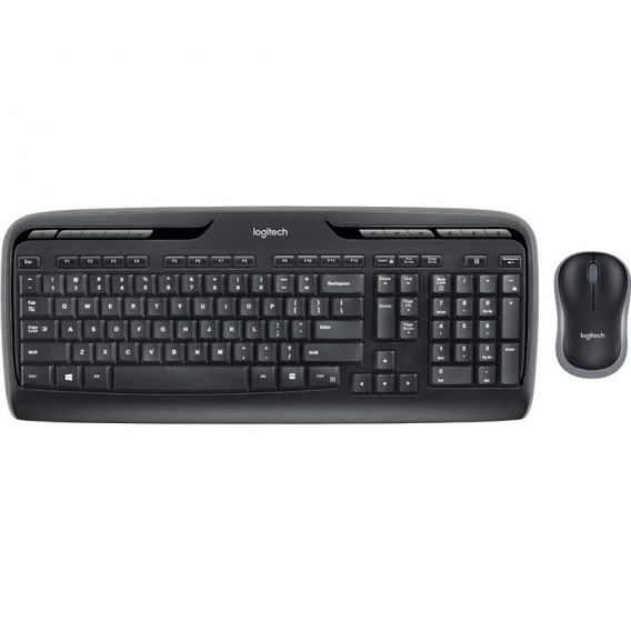 Obrázok pre Logitech Wireless Combo MK330 klávesnice Obsahuje myš USB QWERTY Britská angličtina Černá