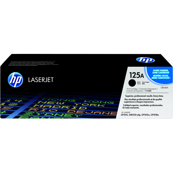 Obrázok pre HP 125A Černá originální tonerová kazeta LaserJet