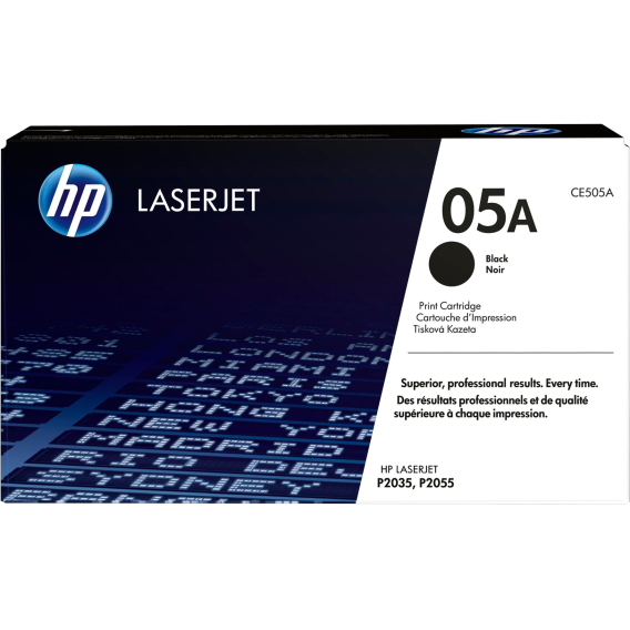 Obrázok pre HP 05A Černá originální tonerová kazeta LaserJet