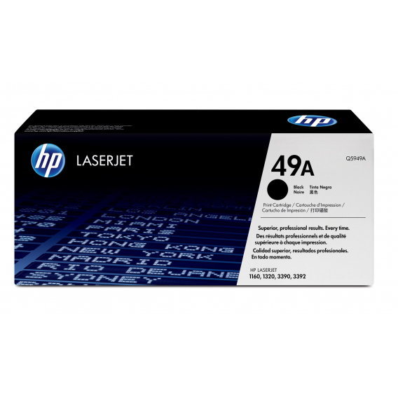 Obrázok pre HP 49A Černá originální tonerová kazeta LaserJet