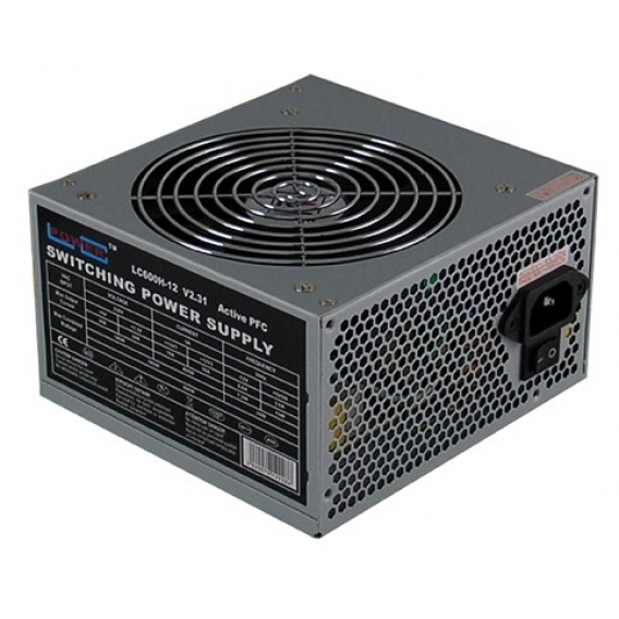 Obrázok pre LC-Power LC600H-12 V2.31 napájecí zdroj 600 W 20+4 pin ATX ATX Černá