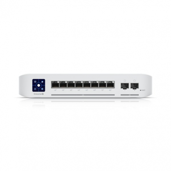 Obrázok pre Ubiquiti UniFi Enterprise 8 PoE Řízený L3 2.5G Ethernet (100/1000/2500) Podpora napájení po Ethernetu (PoE) Nerezová ocel