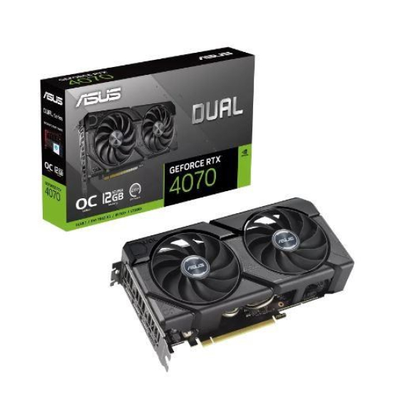 Obrázok pre ASUS Dual -RTX4070-O12G-EVO NVIDIA GeForce RTX 4070 12 GB GDDR6X