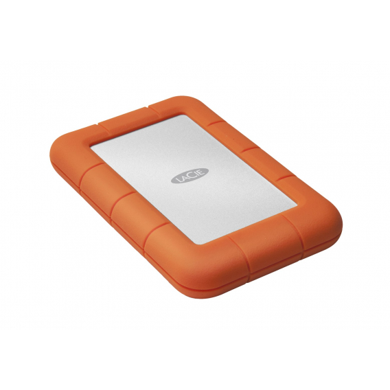 Obrázok pre LaCie Rugged Mini externí pevný disk 1 TB 5400 ot/min 2.5" Micro-USB B 3.2 Gen 1 (3.1 Gen 1) Oranžová, Stříbrná