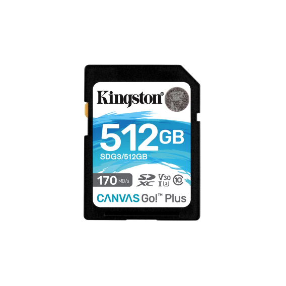 Obrázok pre Kingston Technology Canvas Go! Plus 512 GB SD UHS-I Třída 10
