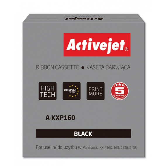 Obrázok pre Activejet Páska A-KXP160 (náhradní páska Panasonic KXP160; Supreme; černá)